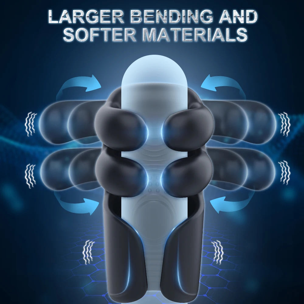 Male Masturbator Penis Training Glans Vibrator Stimulator