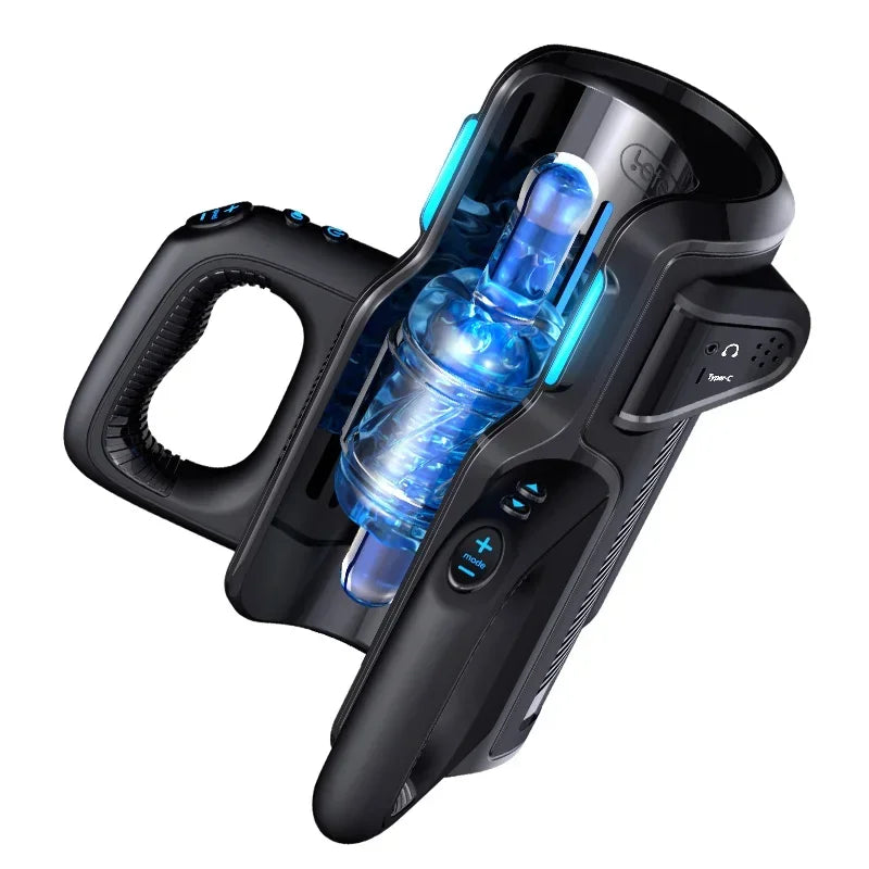 Leten Thrusting-Pro Automatic Telescopic 12cm Male Masturbator