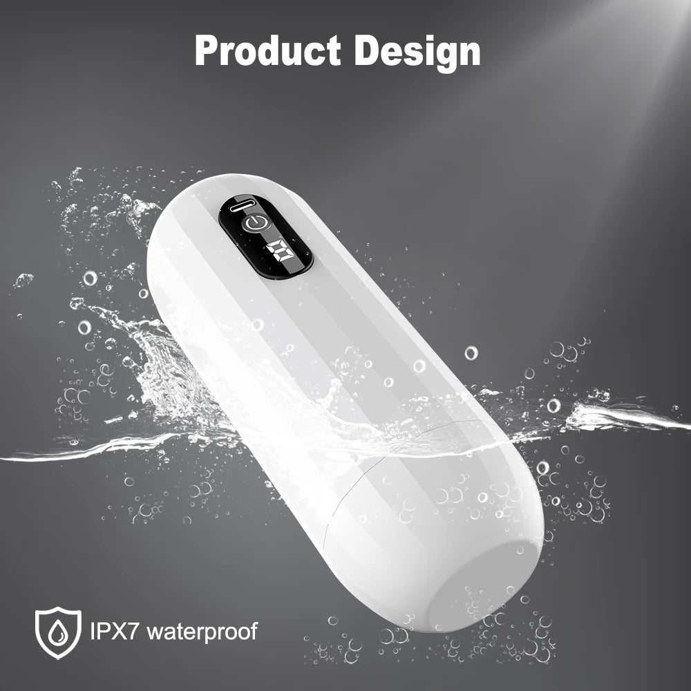 Male Masturbators Hands Free Automatic Sucking Stroker