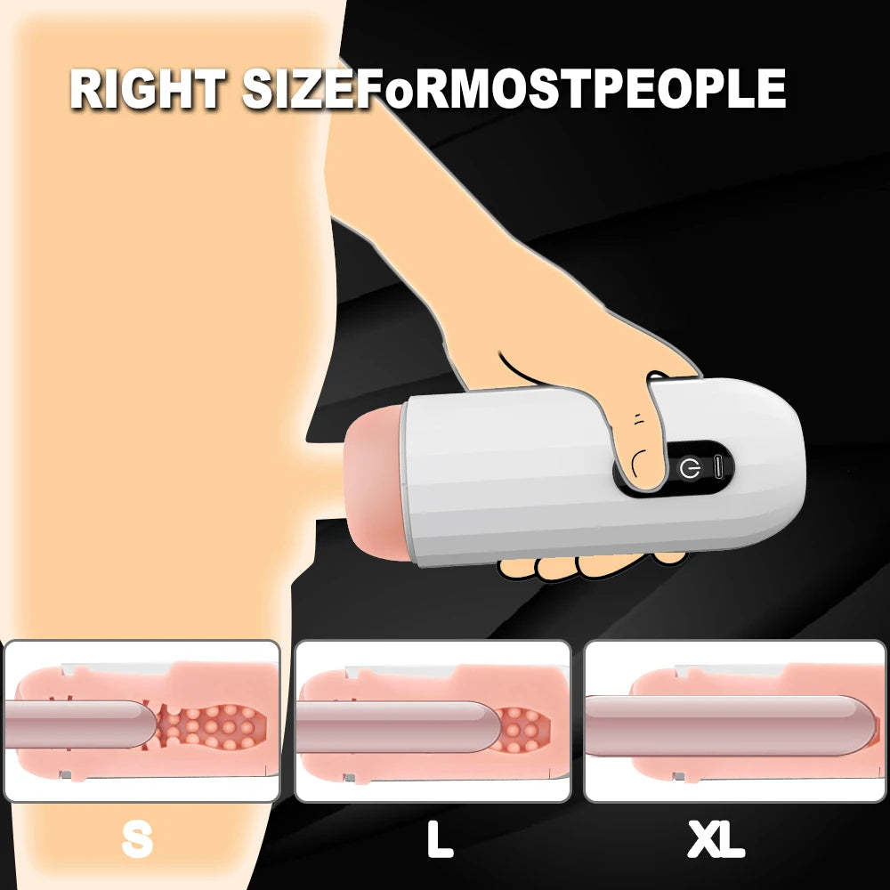 Male Masturbators Hands Free Automatic Sucking Stroker
