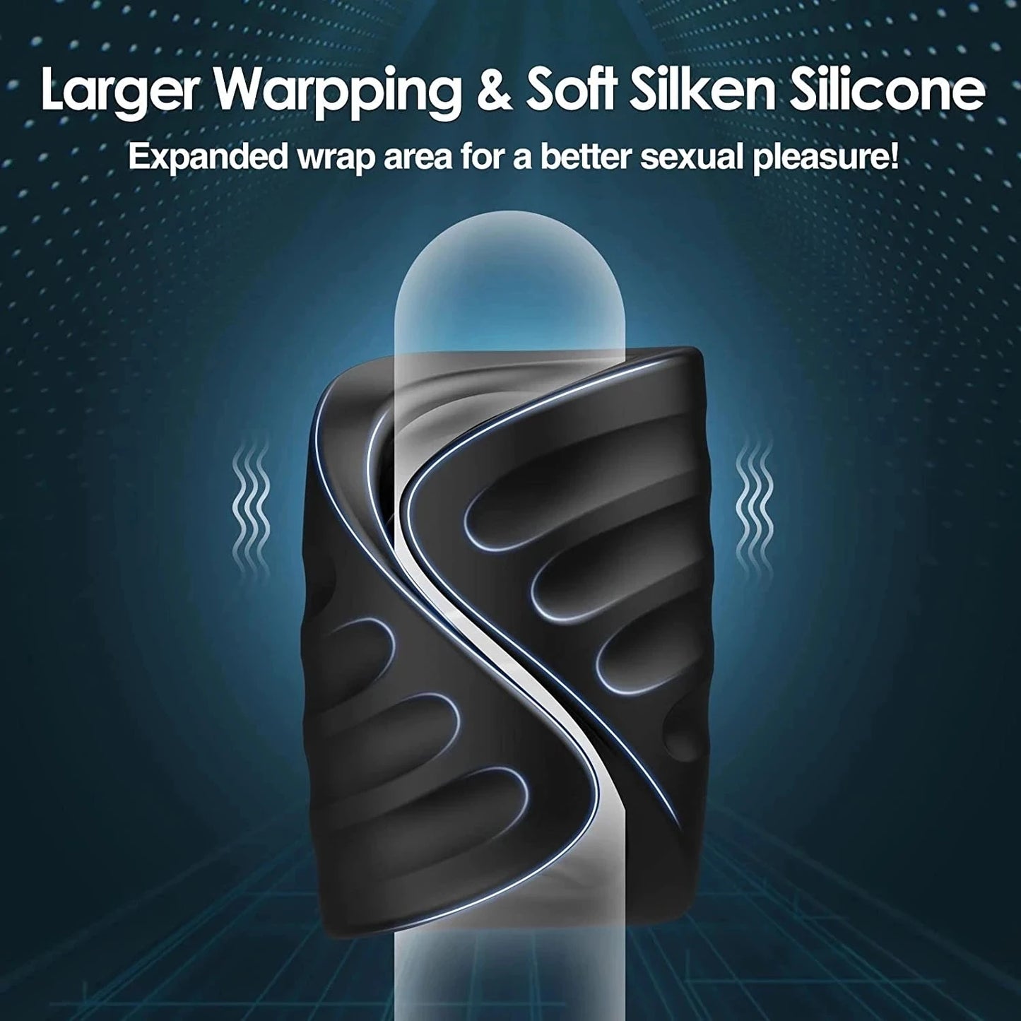 HESEKS Male Masturbator Penis Training Vibrator With APP Control