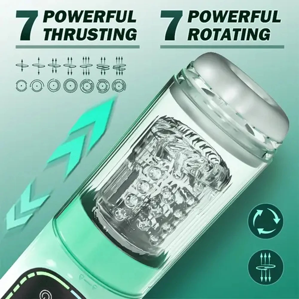 5 In 1 Automatic Thrusting Male Masturbator Penis Pump