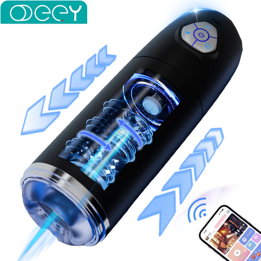 Automatic Male Masturbator APP Controlled Penis Pump for Men