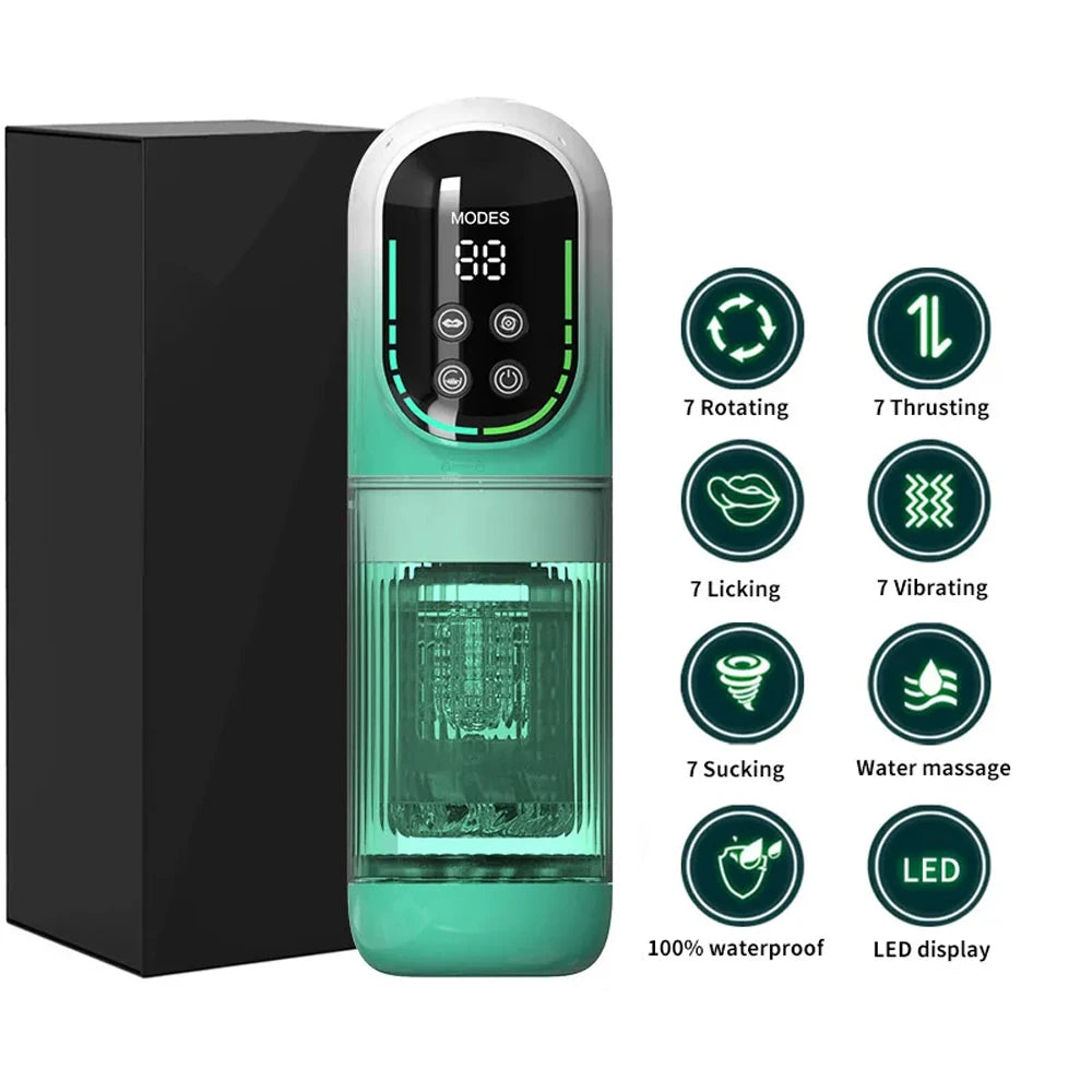 5 In 1 Automatic Thrusting Male Masturbator Penis Pump