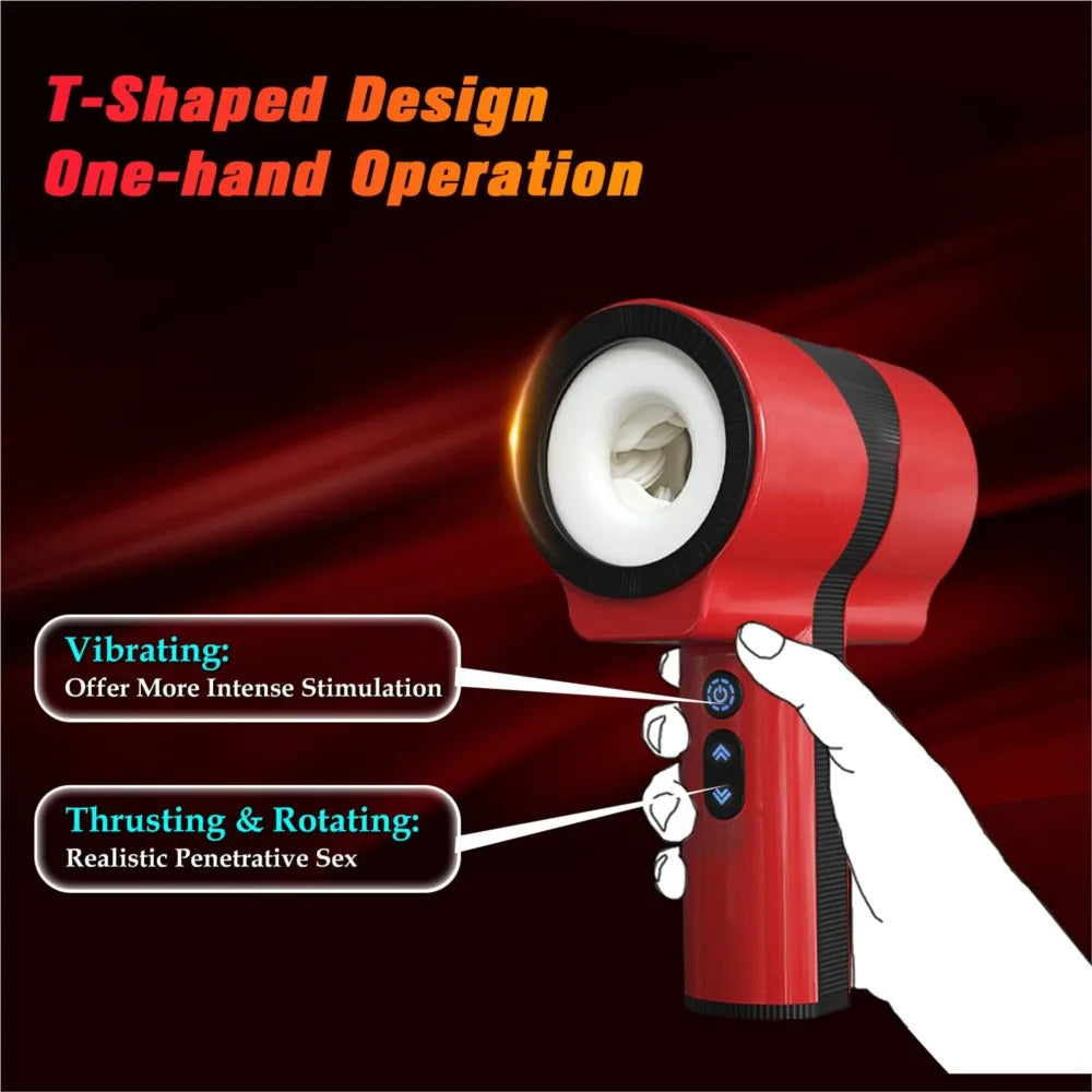 Male Masturbator Adult Sex Toys for Men Automatic Thrusting