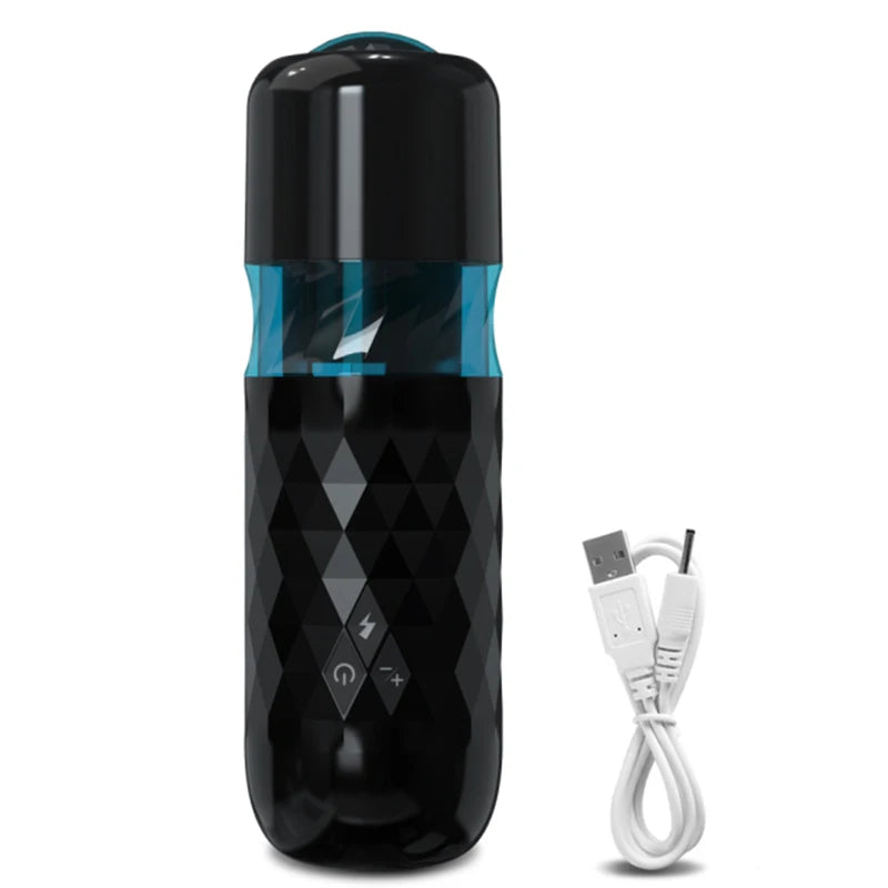 Automatic Telescopic Sucking Rotation Male Masturbation Cup