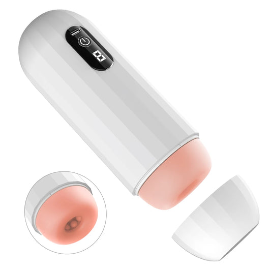 Male Masturbators Hands Free Automatic Sucking Stroker