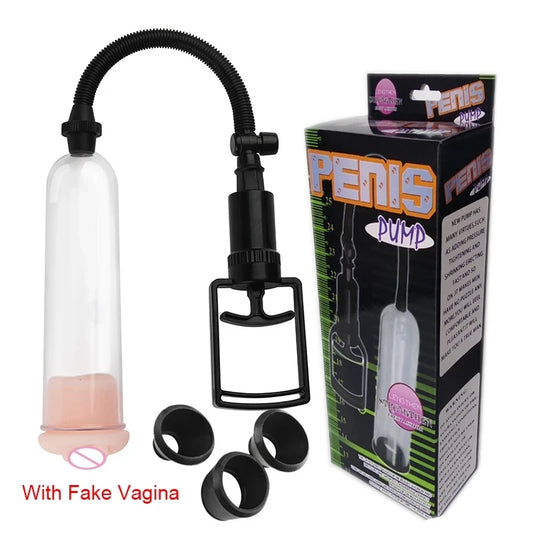 Manual Penis Pump Sex Toys for Men Penis Enlargement Pump