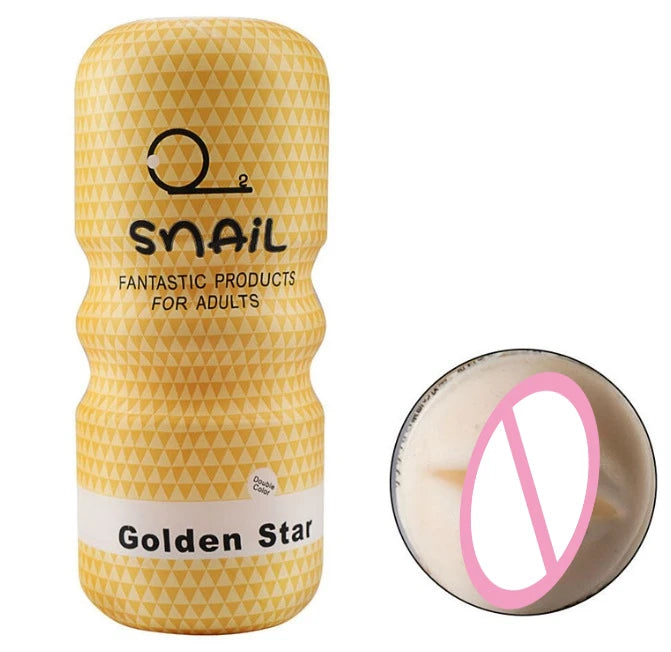 Realistic Vagina Anal Male Masturbator Silicone Soft Tight
