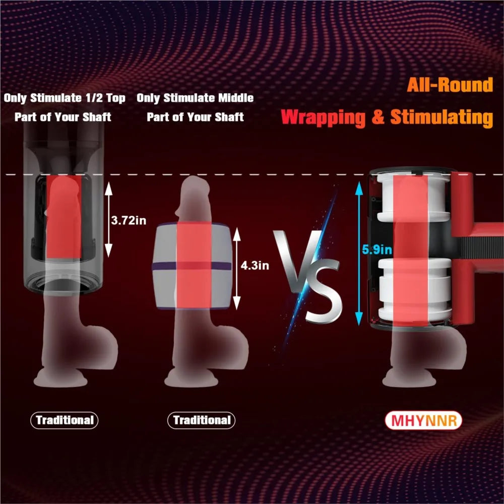 Male Masturbator Adult Sex Toys for Men Automatic Thrusting