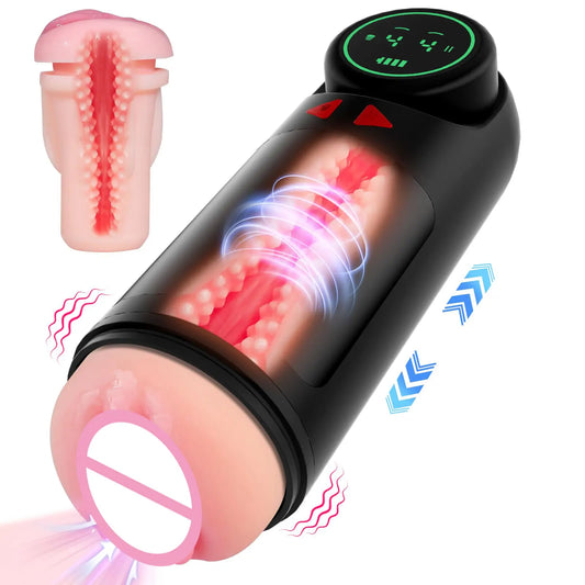 Realistic Vagina Automatic Male Masturbator Pocket Pussy