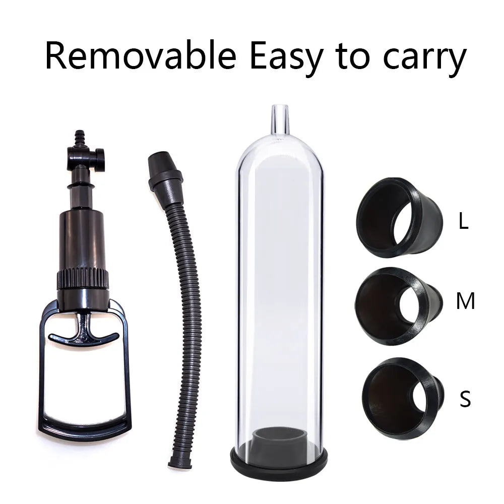 Manual Penis Pump Sex Toys for Men Penis Enlargement Pump
