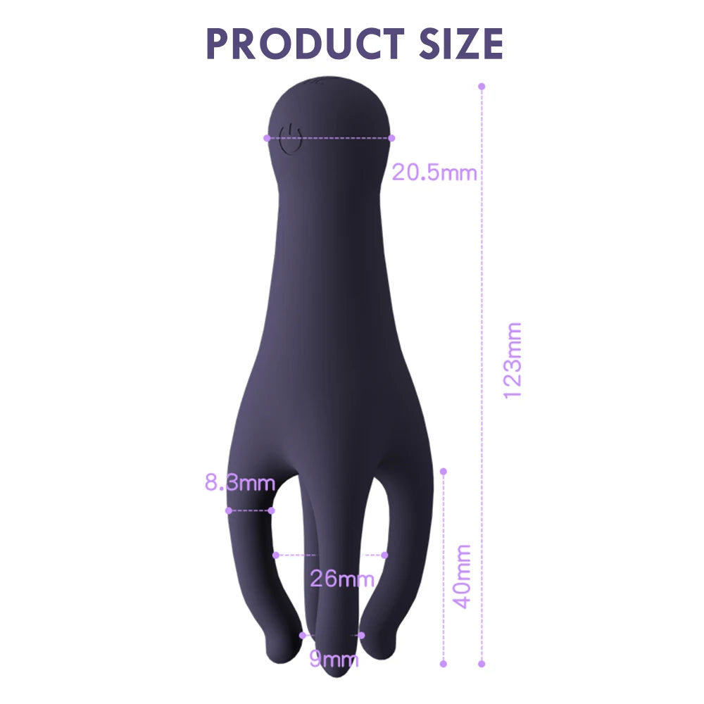Glans Trainer Penis Massage Male Masturbator 10 Speed Vibrator