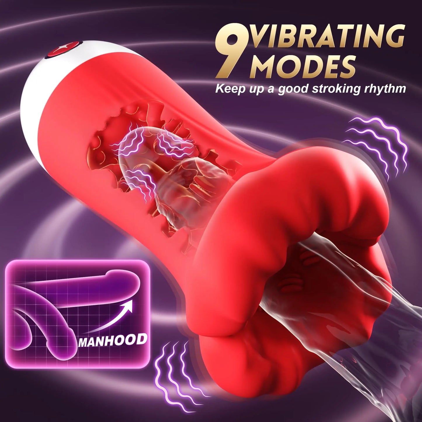Blowjob Male Masturbator APP Control for Endurance Training