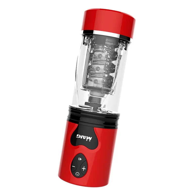 Automatic Telescopic Sucking Rotation Male Masturbation Cup