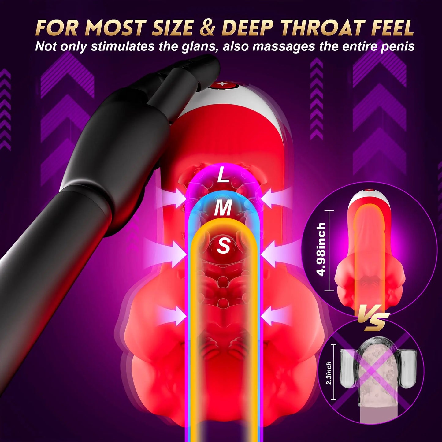Blowjob Male Masturbator APP Control for Endurance Training
