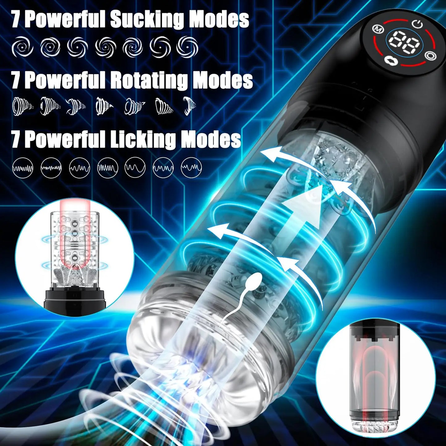 Automatic Male Masturbator Sex Toys for Men Penis Pump