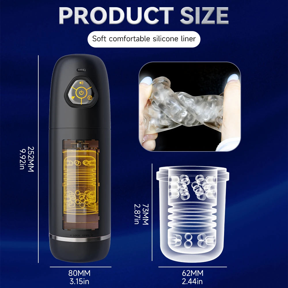 Automatic Male Masturbator APP Controlled Penis Pump for Men
